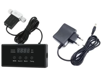 Электромагнитный клапан с фитингами и электронным таймером, ZRDR 12В