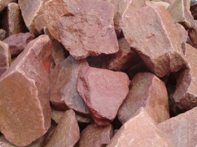 Камень для бани, сауны, камина - Малиновый Кварцит AQUA-TECH Rose Quartz, 20 кг