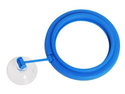 Кормушка для аквариумных рыб круглая плавающая - AQUA-TECH EcoLine, Medium Blue