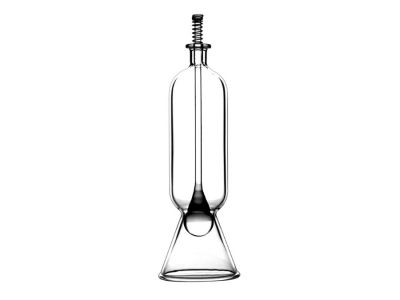 Кормушка стеклянная с дозатором AQUA-TECH Elegance Glass Feeder Cylinder